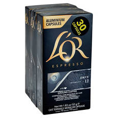 Espresso Onyx Coffee Capsules 10 Pack x 3